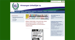 Desktop Screenshot of himanganurheilijat.fi