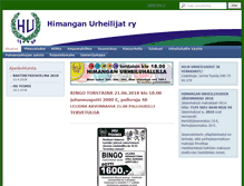 Tablet Screenshot of himanganurheilijat.fi